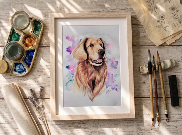 Retrato de mascota