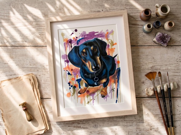 Retrato de mascota