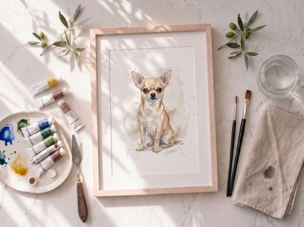 Mini retrato de mascota